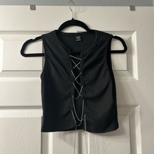 Diamond String-up top